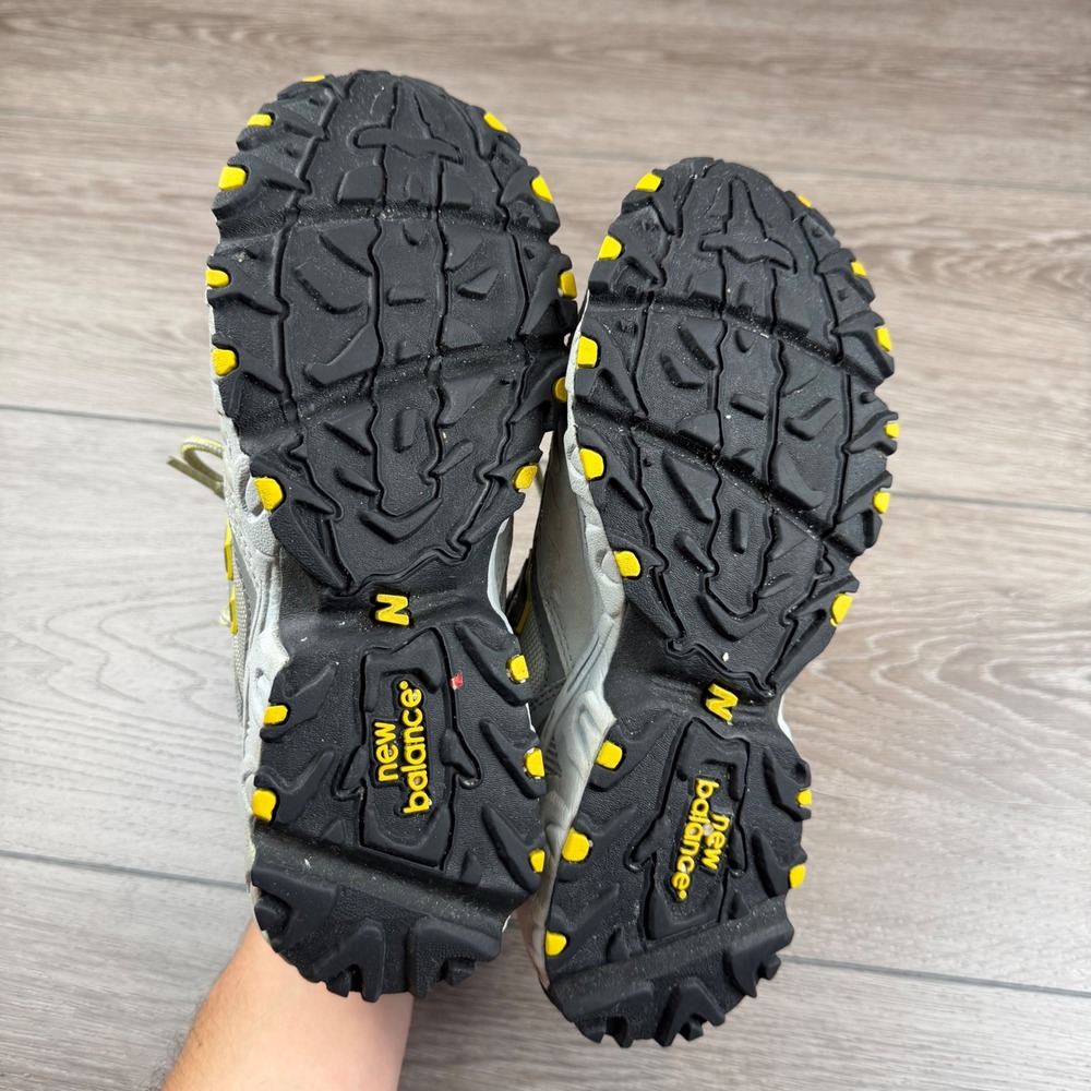 New Balance Womens 802 All Terrain Trail Running Shoes Grey Yellow Size 8 - Picture 6 of 8